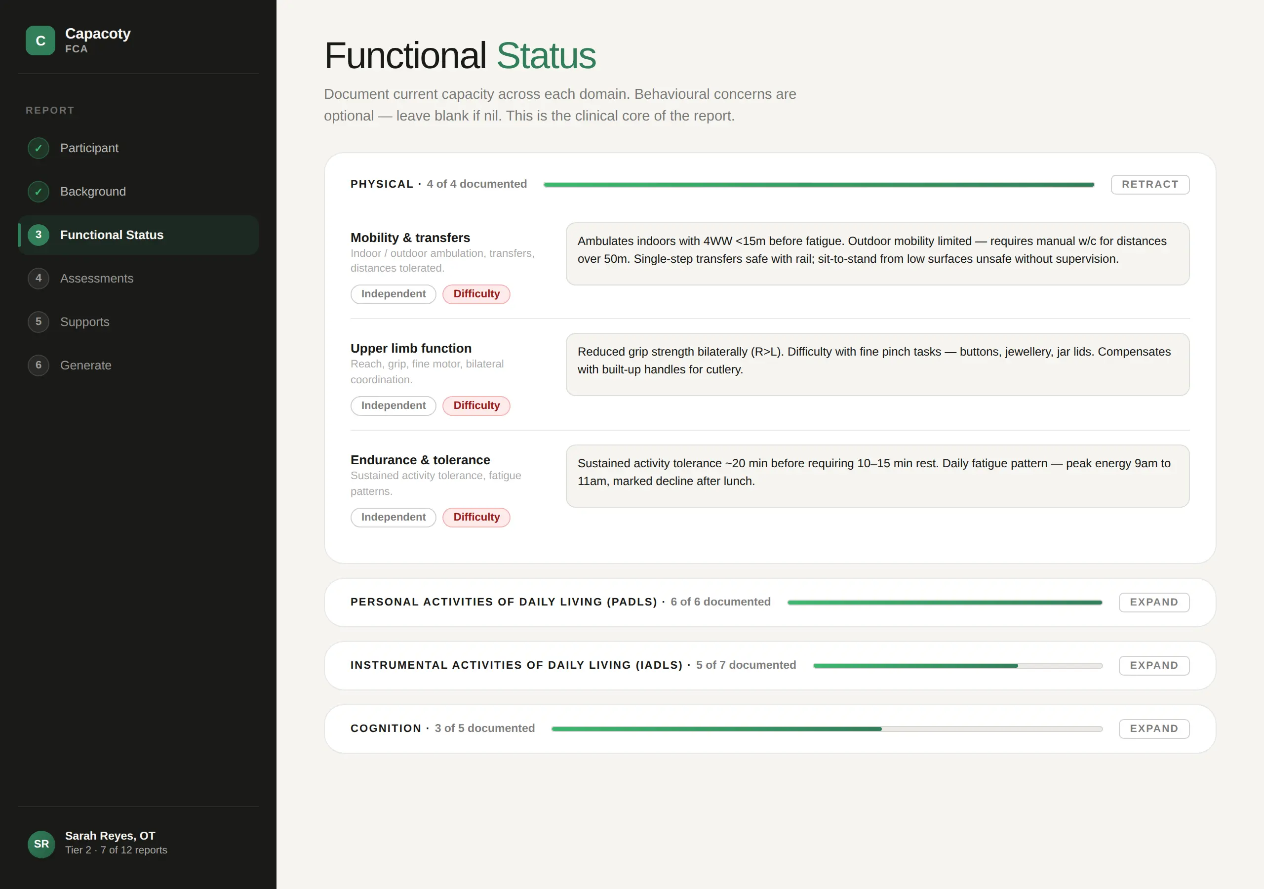 Demo screenshot